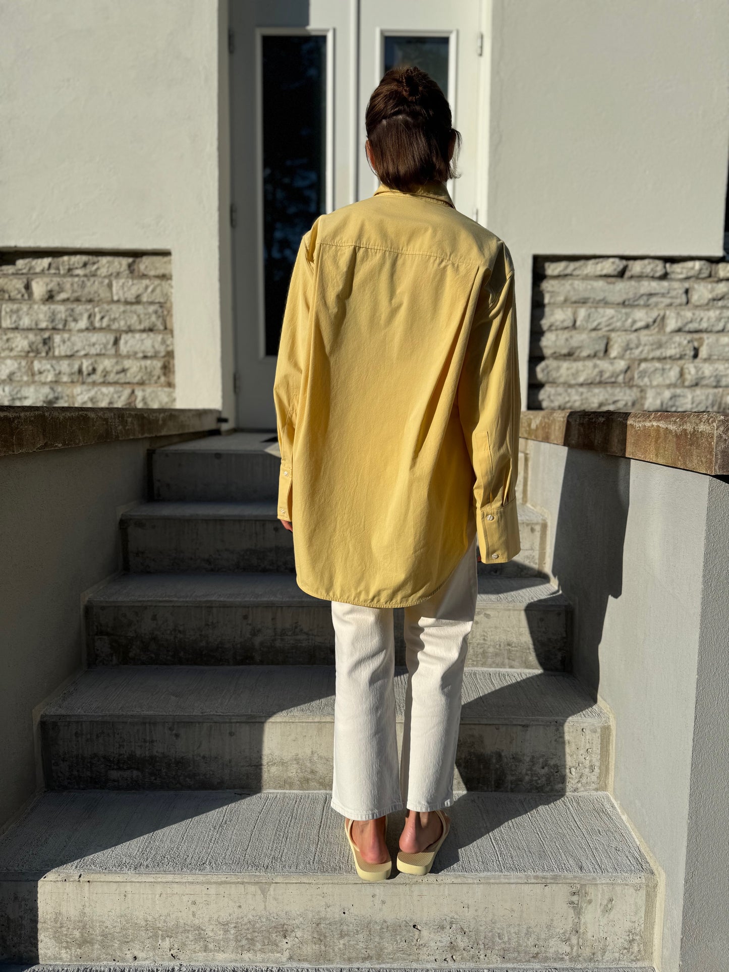alba washed poplin shirt