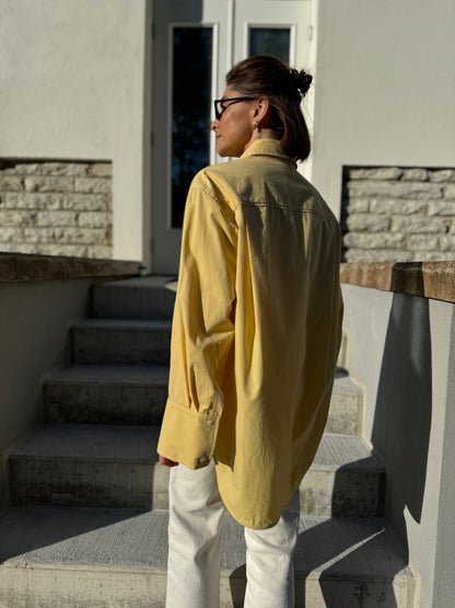 alba washed poplin shirt