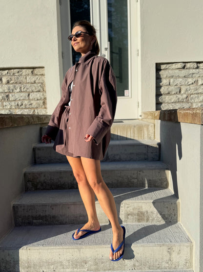 harajuku washed poplin shirt