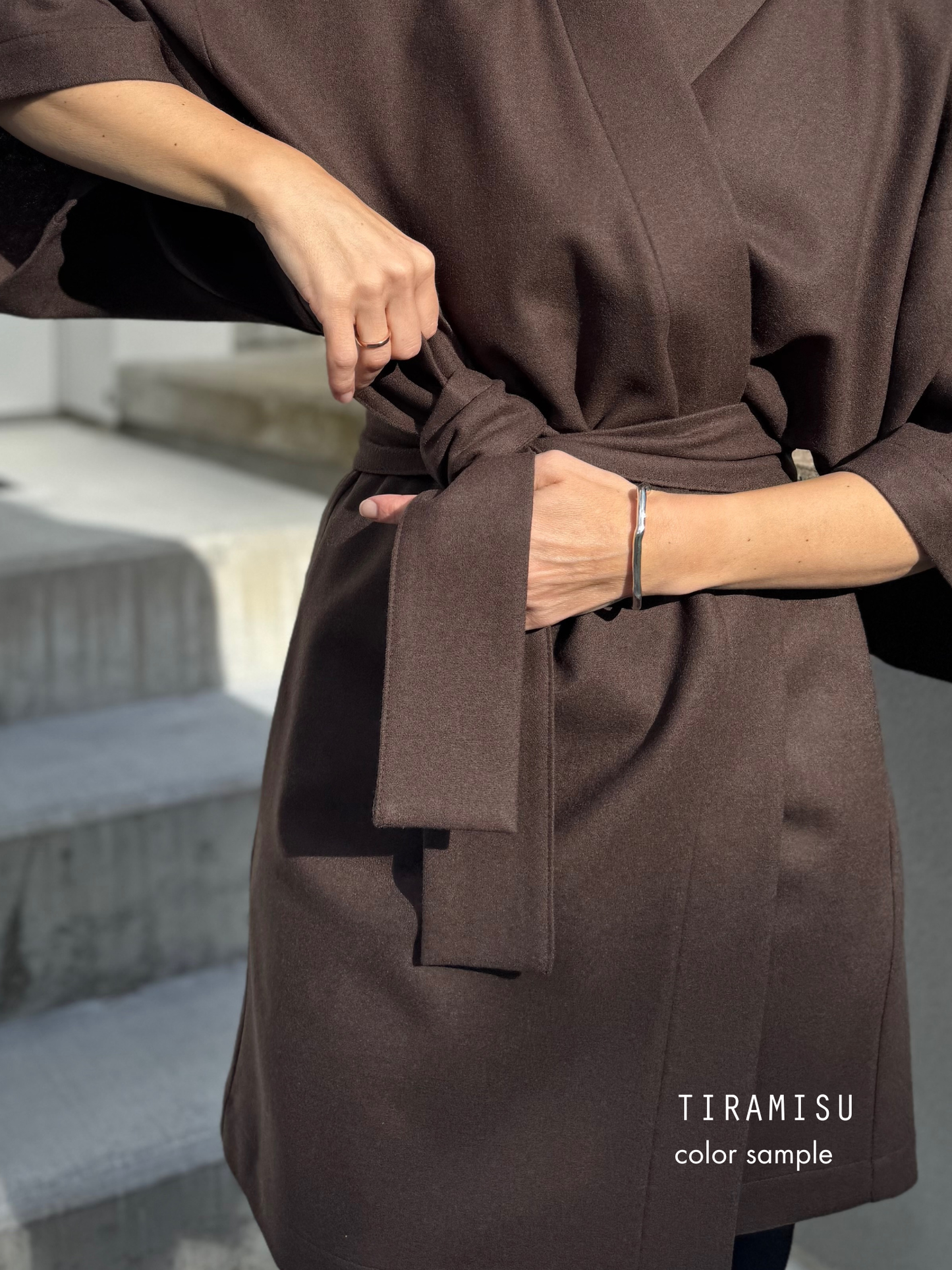 milan oversized wool blazer