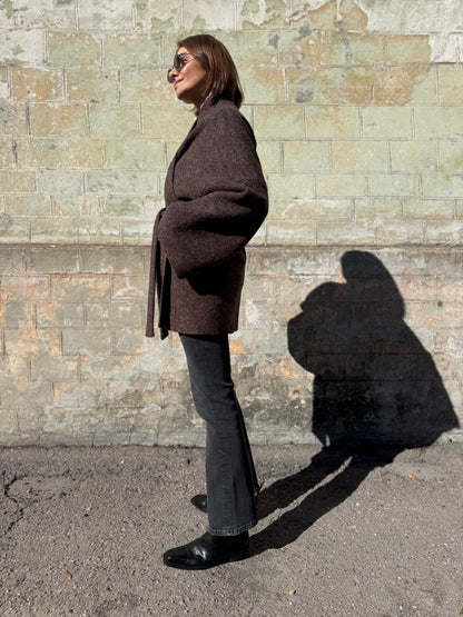 sapporo wool boucle jacket