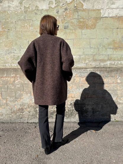 sapporo wool boucle jacket