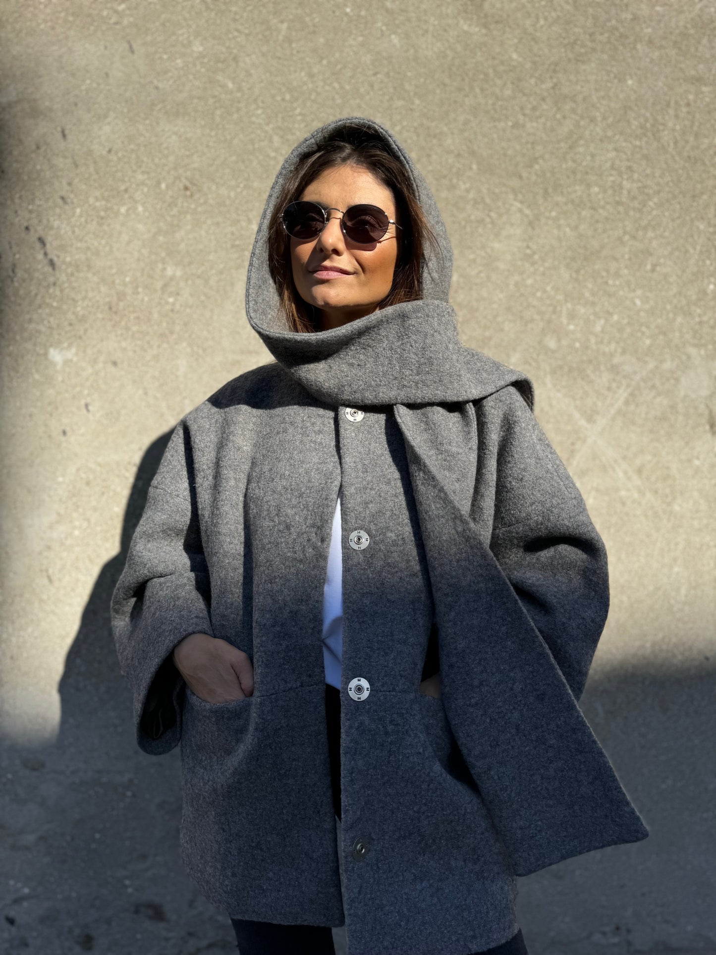 seoul wool boucle jacket