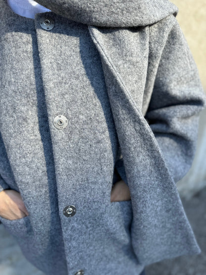 seoul wool boucle jacket