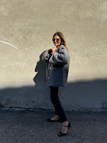 seoul wool boucle jacket