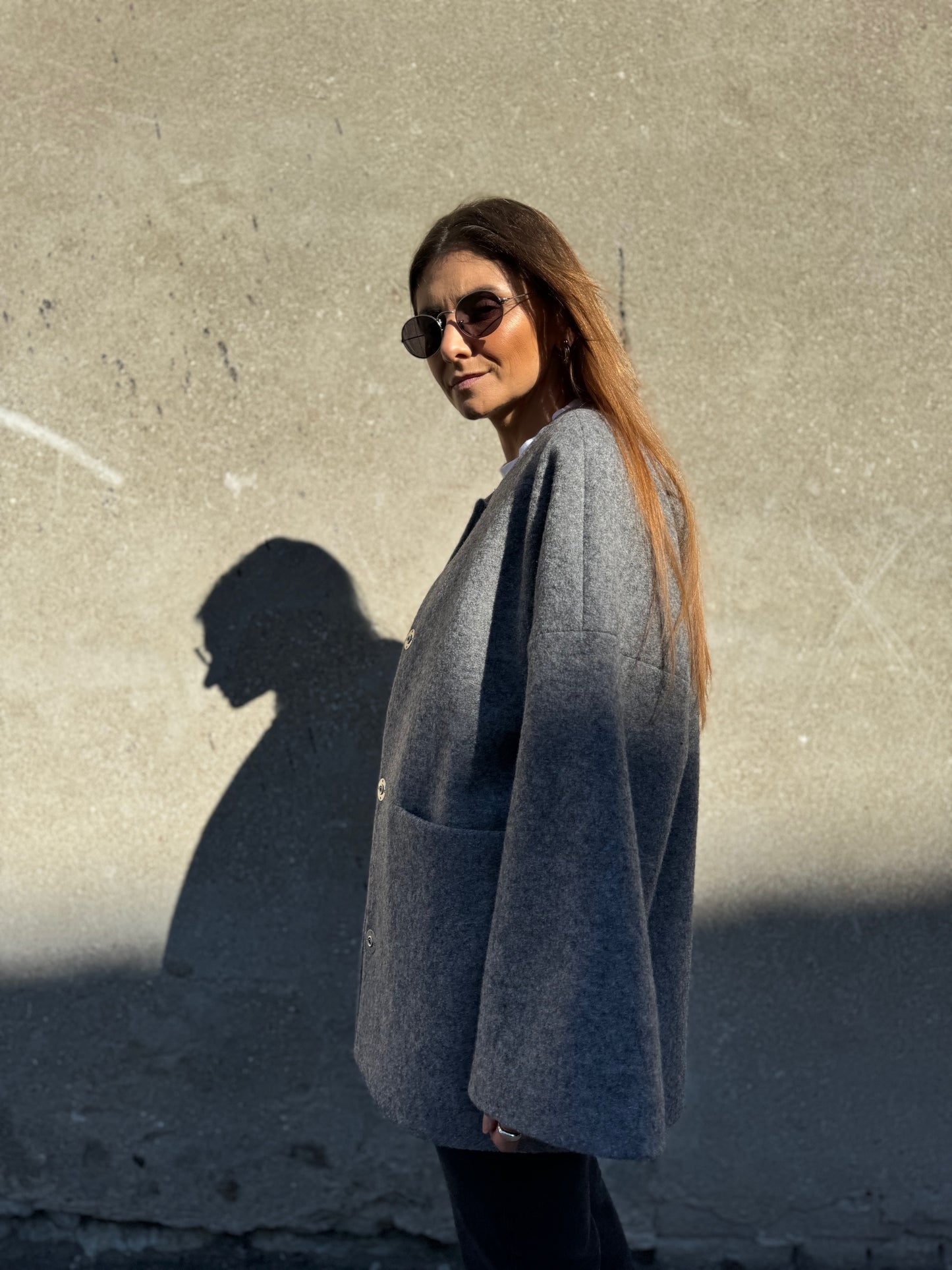 seoul wool boucle jacket