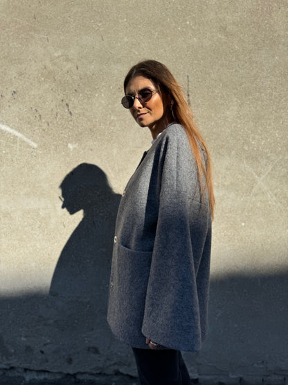 seoul wool boucle jacket