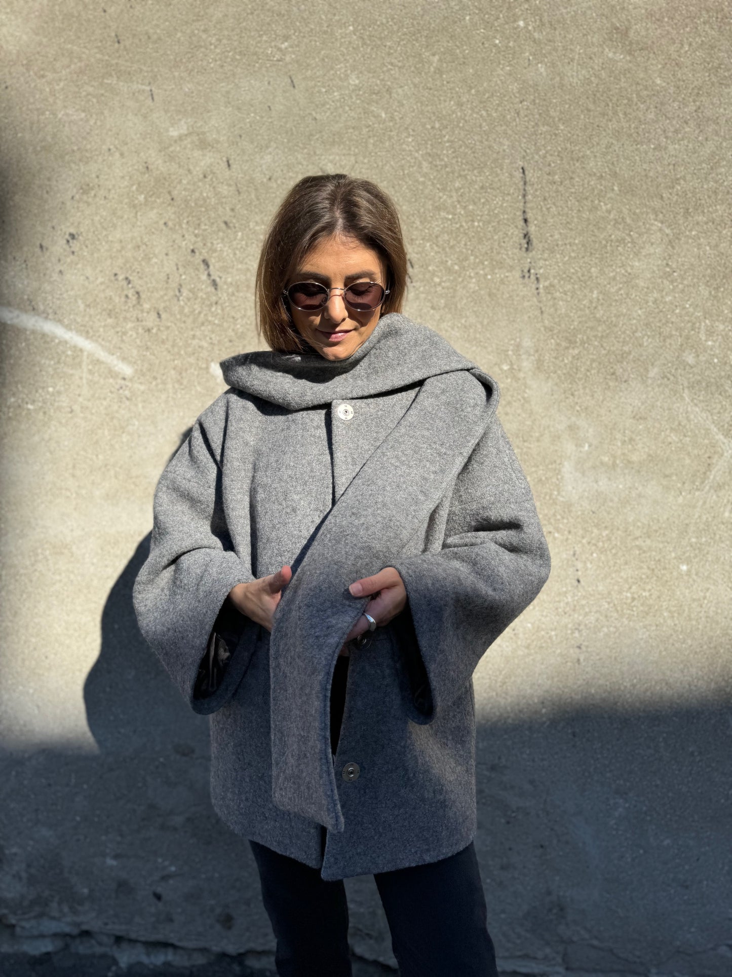 seoul wool boucle jacket