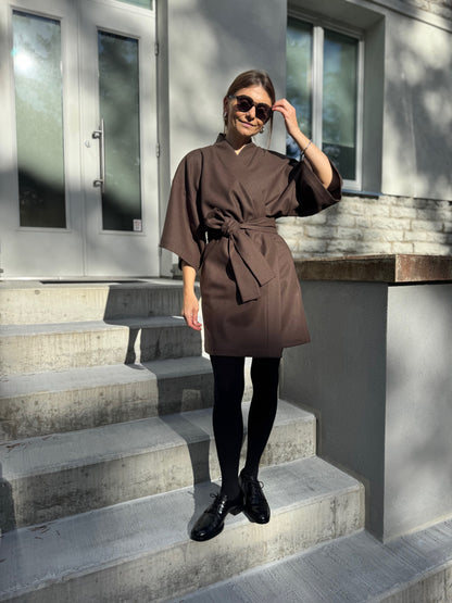 osaka wool dress