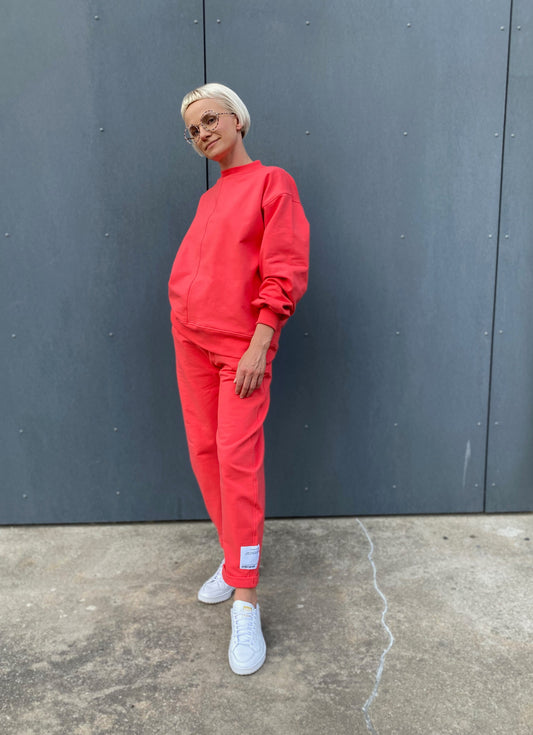 barcelona sweatpants (watermelon, S)