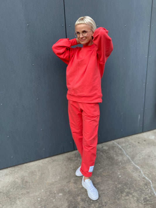 barcelona sweatpants (watermelon, S)